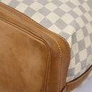 LOUIS VUITTON Damier Azur Noe Shoulder Bag N42222 LV Auth EC723-16
