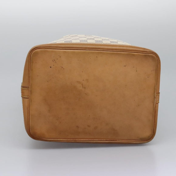 LOUIS VUITTON Damier Azur Noe Shoulder Bag N42222 LV Auth EC723