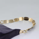 CELINE Shoulder Bag Leather Purple Gold Auth EC729AV-15