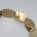 CELINE Shoulder Bag Leather Purple Gold Auth EC729AV-9