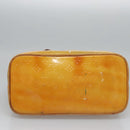 LOUIS VUITTON Monogram Vernis Houston Hand Bag Gris M91053 LV Auth EC730-5