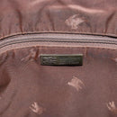 Burberrys Nova Check Shoulder Bag PVC Leather Beige Brown gold Auth EC731-19