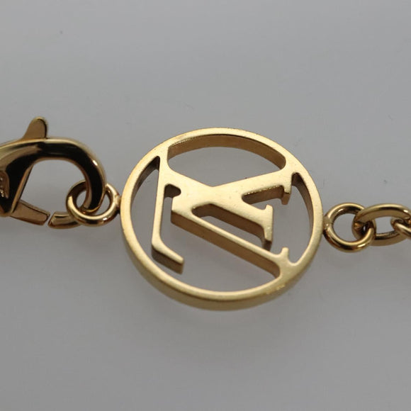 LOUIS VUITTON Monogram Laminated Jacquard Microvanity Gold M22920 LV Auth EC760SM