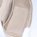 LOUIS VUITTON Monogram Laminated Jacquard Microvanity Gold M22920 LV Auth EC760SM-11