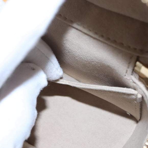 LOUIS VUITTON Monogram Laminated Jacquard Microvanity Gold M22920 LV Auth EC760SM