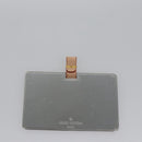 LOUIS VUITTON Monogram Laminated Jacquard Microvanity Gold M22920 LV Auth EC760SM-27