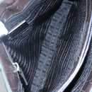 PRADA Shoulder Bag Nylon Green Silver Auth EC761-15