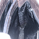 PRADA Shoulder Bag Nylon Green Silver Auth EC761-17