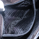 PRADA Shoulder Bag Nylon Green Silver Auth EC761-18