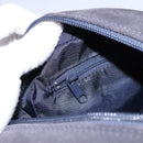 Burberrys Nova Check Shoulder Bag Canvas Navy Gold Auth EC762-20