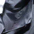 BURBERRY Nova Check Blue Label Hand Bag Nylon Leather Red Black gold Auth EC765-19