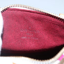 LOUIS VUITTON Monogram Multicolor Mini Speedy Hand Bag White M92645 Auth EC767AV-18