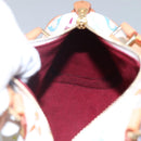 LOUIS VUITTON Monogram Multicolor Mini Speedy Hand Bag White M92645 Auth EC767AV-19
