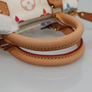 LOUIS VUITTON Monogram Multicolor Mini Speedy Hand Bag White M92645 Auth EC767AV-7
