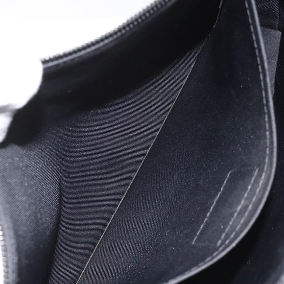 LOUIS VUITTON Eclipse Glaze Pochette Cosmos Clutch Bag M63373 LV Auth EC777