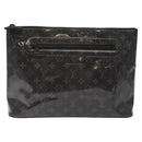 LOUIS VUITTON Eclipse Glaze Pochette Cosmos Clutch Tasche M63373 LV Auth EC777-13
