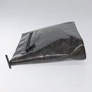 LOUIS VUITTON Eclipse Glaze Pochette Cosmos Clutch Bag M63373 LV Auth EC777-4