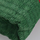 GUCCI Web Sherry Line Hand Bag Raffia Red Green 524810 Auth EC781V-9