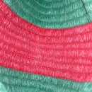 GUCCI Web Sherry Line Hand Bag Raffia Red Green 524810 Auth EC781V-10