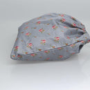 GUCCI Web Sherry Line Hand Bag Raffia Red Green 524810 Auth EC781V-21