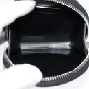 PRADA Chain Shoulder Bag Leather Black Auth EC795V-9