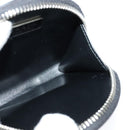 PRADA Chain Shoulder Bag Leather Black Auth EC795V-21