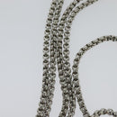 PRADA Chain Shoulder Bag Leather Black Auth EC795V-14