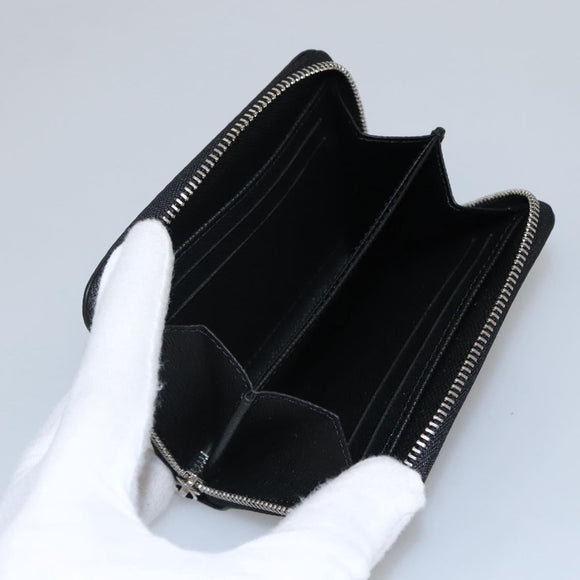 LOUIS VUITTON Multicolor LV × TM Zippy Coin Purse Black M13409 LV Auth EC796SV