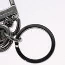 LOUIS VUITTON Monogram Eclipse Porte Cles Dragonne Key Holder M61950 Auth EC798-10