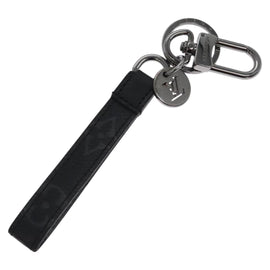 LOUIS VUITTON Monogram Eclipse Porte Cles Dragonne Key Holder M61950 Auth EC798 - 0