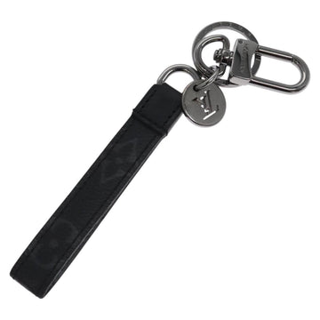 LOUIS VUITTON Monogram Eclipse Porte Cles Dragonne Key Holder M61950 Auth EC798 - 0