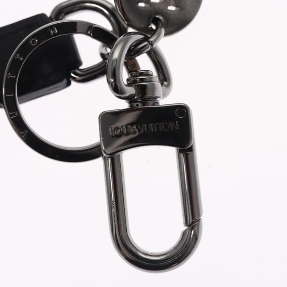 LOUIS VUITTON Monogram Eclipse Porte Cles Dragonne Key Holder M61950 Auth EC798