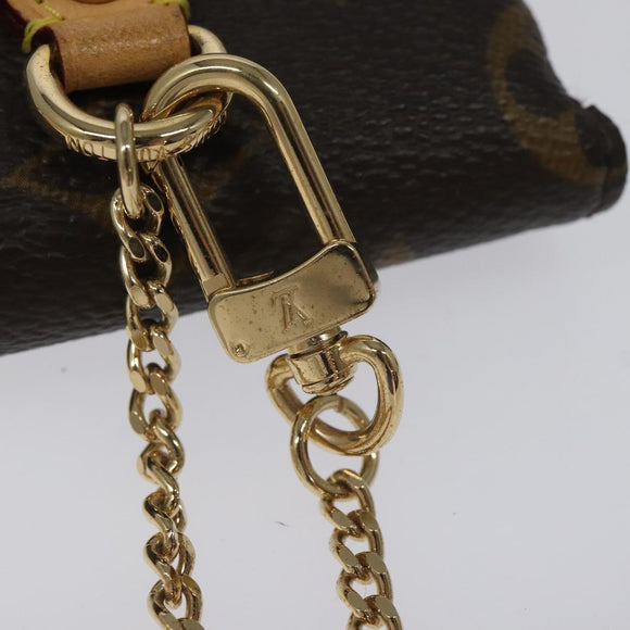LOUIS VUITTON Monogram Etui Telephonne MM Cell Phone Case M66546 LV Auth EC799V