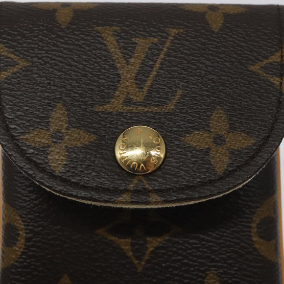LOUIS VUITTON Monogram Etui Telephonne MM Cell Phone Case M66546 LV Auth EC799V