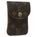 LOUIS VUITTON Monogram Etui Telephonne MM Cell Phone Case M66546 LV Auth EC799V-1