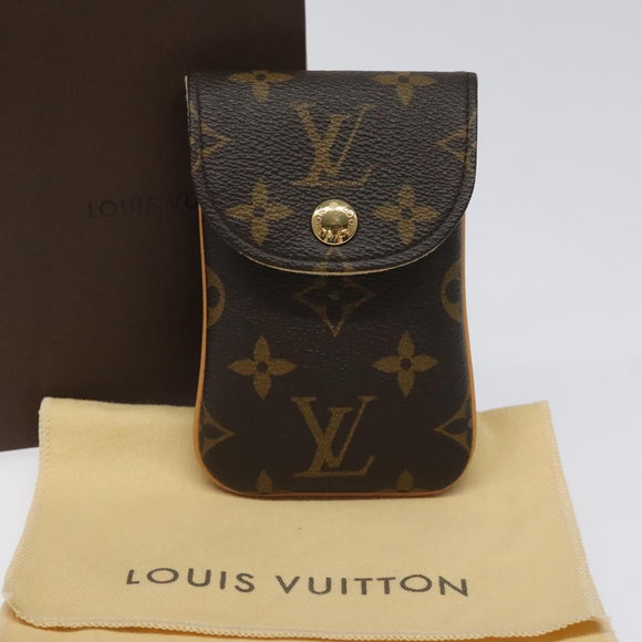 LOUIS VUITTON Monogram Etui Telephonne MM Cell Phone Case M66546 LV Auth EC799V