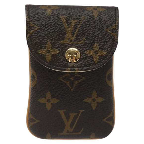 LOUIS VUITTON Monogram Etui Telephonne MM Cell Phone Case M66546 LV Auth EC799V