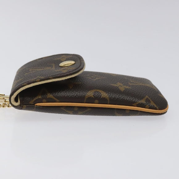 LOUIS VUITTON Monogram Etui Telephonne MM Cell Phone Case M66546 LV Auth EC799V