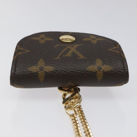 LOUIS VUITTON Monogram Etui Telephonne MM Cell Phone Case M66546 LV Auth EC799V