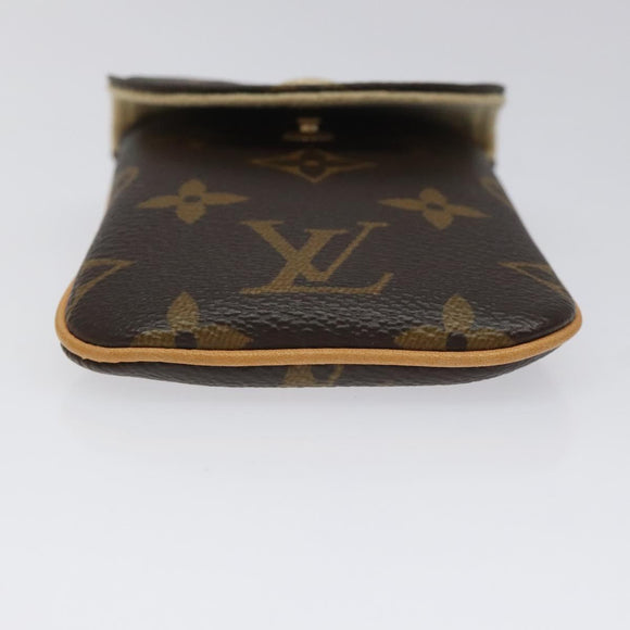 LOUIS VUITTON Monogram Etui Telephonne MM Cell Phone Case M66546 LV Auth EC799V