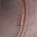 Burberrys Nova Check Boston Bag PVC 2way Beige Gold Auth EC805-18