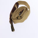 Burberrys Nova Check Boston Bag PVC 2way Beige Gold Auth EC805-22