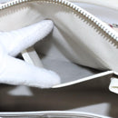 BURBERRY Nova Check Hand Bag Canvas Beige White Auth EC813-22