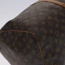 LOUIS VUITTON Monogram Keepall 55 Boston Bag M41424 LV Auth EC814-15