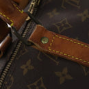 LOUIS VUITTON Monogram Keepall 55 Boston Bag M41424 LV Auth EC814-9