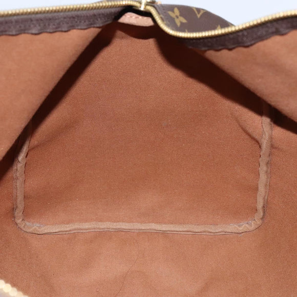 LOUIS VUITTON Monogram Keepall 55 Boston Bag M41424 LV Auth EC814