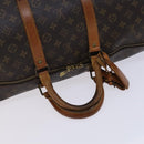 LOUIS VUITTON Monogram Keepall 55 Boston Bag M41424 LV Auth EC814-7
