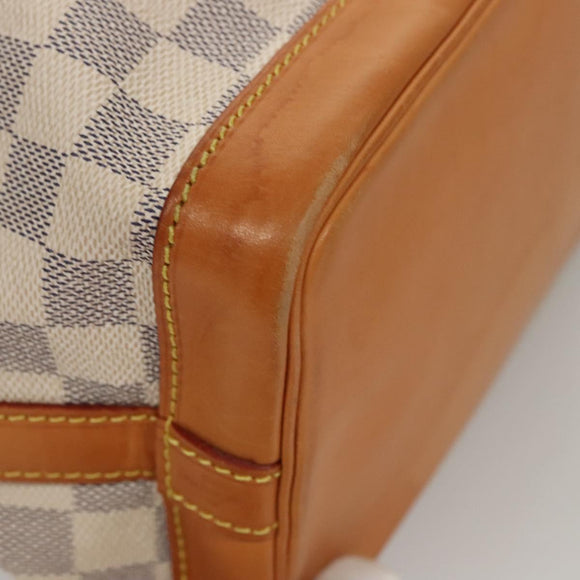 LOUIS VUITTON Damier Azur Noe BB Shoulder Bag N41220 LV Auth EC821