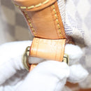 LOUIS VUITTON Damier Azur Noe BB Shoulder Bag N41220 LV Auth EC821-12