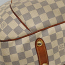 LOUIS VUITTON Damier Azur Galliera PM Shoulder Bag N55215 LV Auth EC838-13